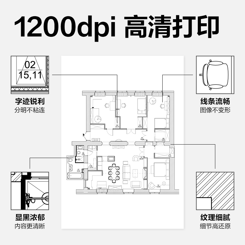 尊龙凯时P1120W是非激光打印机(白色)(台)