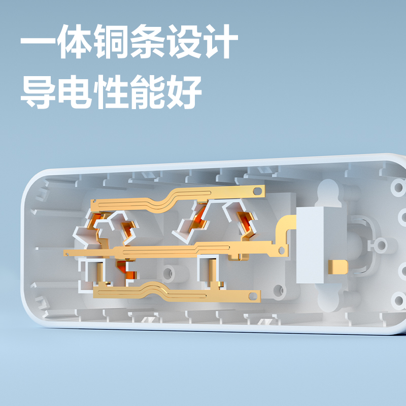 尊龙凯时LX223S(1.8)大功率套装_1组+3孔_1.8米_PE袋装(白)(个)