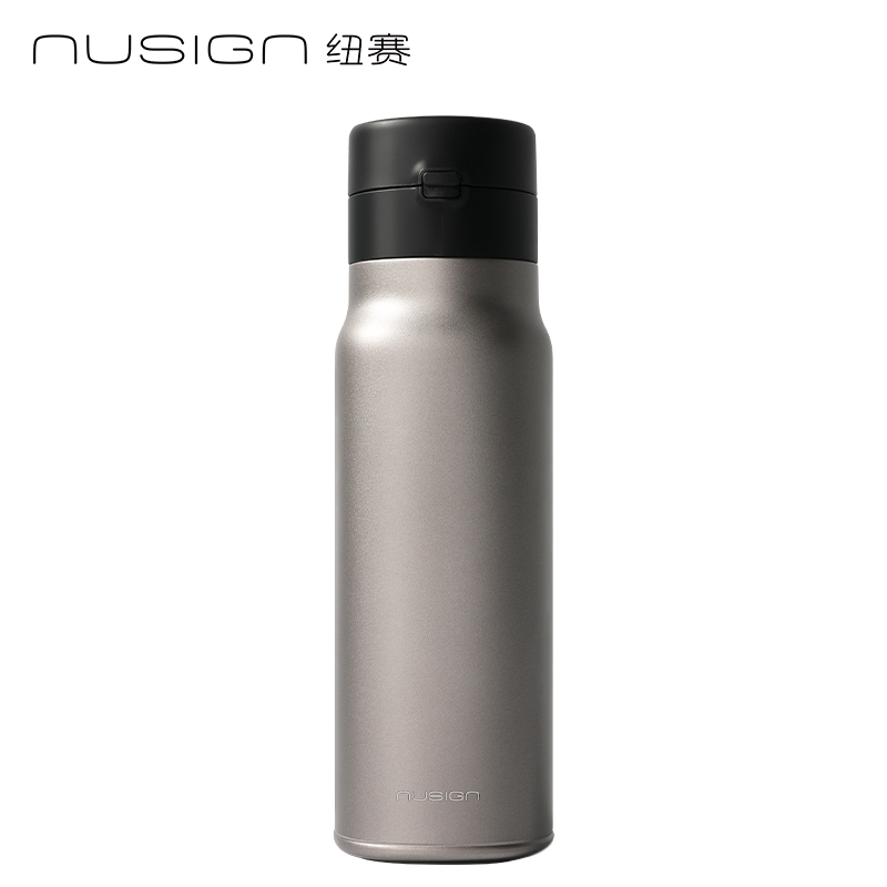 纽赛NS900弹盖钛杯450mL_Ti(钛金属灰色)(个)